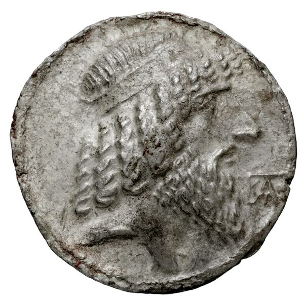 аверс Attambelus I of Characene Charax Spasinou BMC Characene pl. 55, 10-14