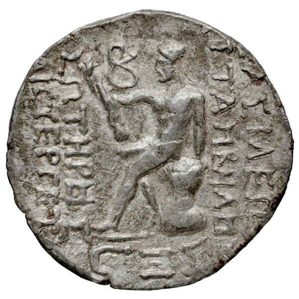 реверс Attambelus I of Characene Charax Spasinou BMC Characene pl. 55, 10-14