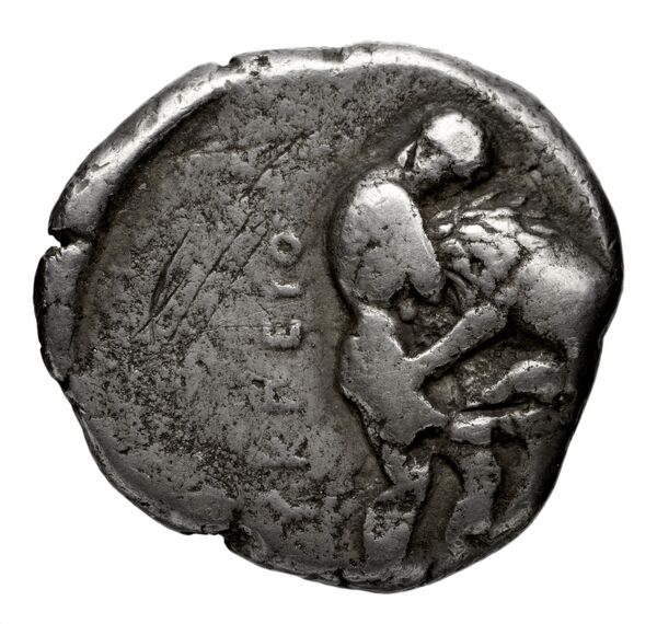 Lycceius of Paeonia Damastium Babelon 1932 1247-1252, реверс, bnf-iris