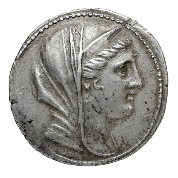 аверс Chalcis Picard 1979 Series II issue 56-57 tetradrachm