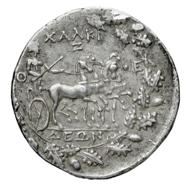 реверс Chalcis Picard 1979 Series II issue 56-57 tetradrachm