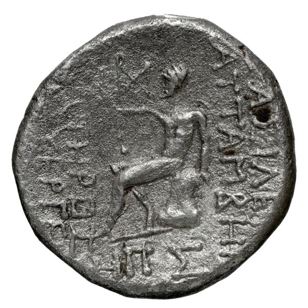 Attambelus I of Characene Charax Spasinou BMC Characene pl. 55, 10-14, реверс, BnF (IRIS)