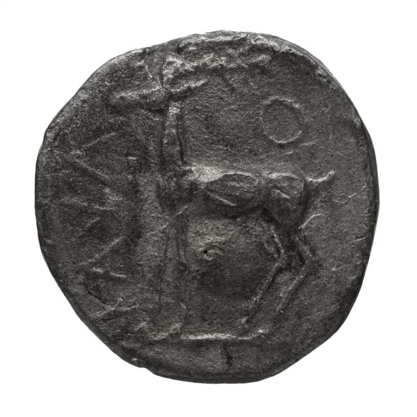 реверс Caulonia Historia Numorum Italy 2046