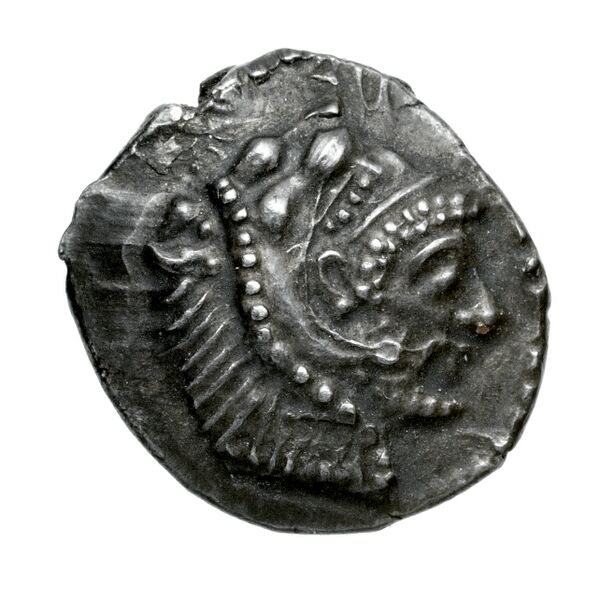 Baalmelek II of Citium Citium BMC Citium 49, аверс, BnF (IRIS)