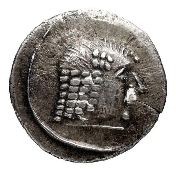 Himyarite Kingdom Arabia Huth 2010 411-431, аверс, bnf-iris