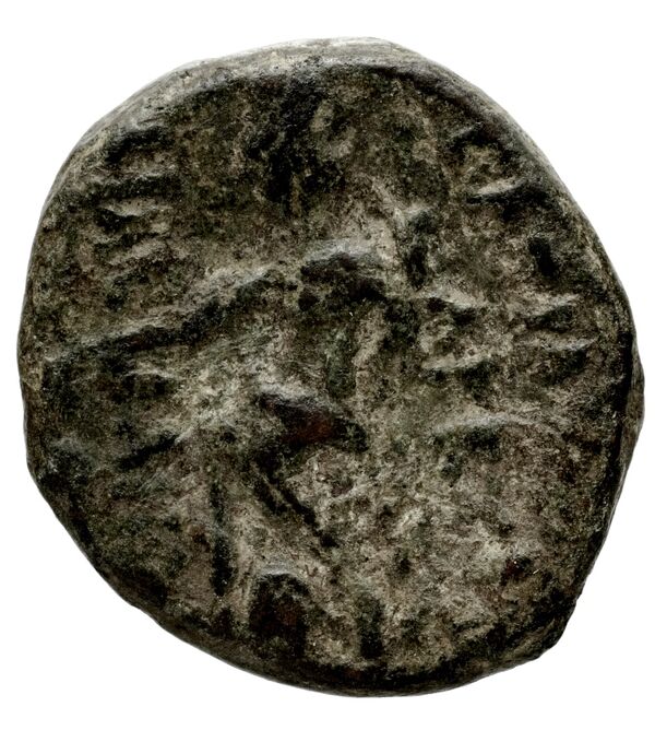 Aretas III of Nabataea Damascus Barkay 2019 7, реверс, bnf-iris