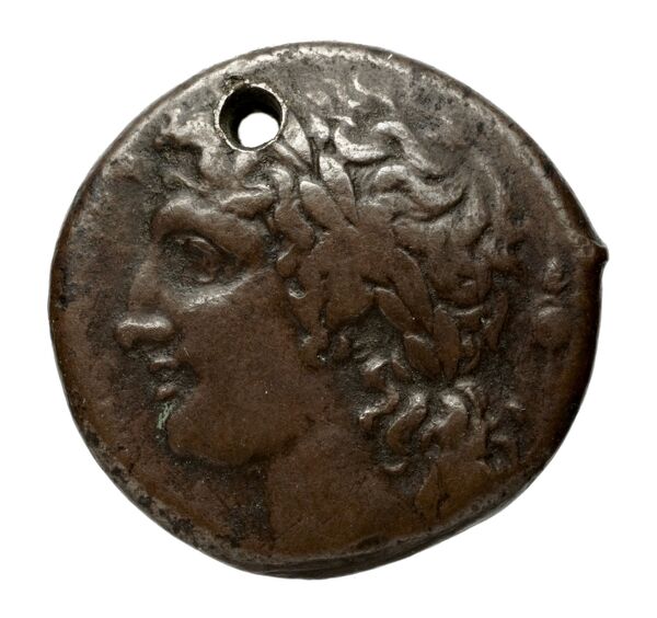 Hicetas Syracuse Puglisi 2009 326, аверс, bnf-iris