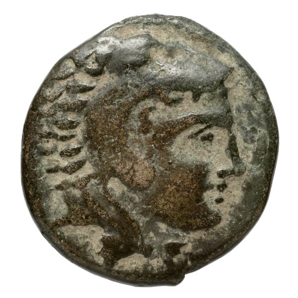 Amyntas III of Macedon Macedon SNG ANS 100-109, аверс, bnf-iris
