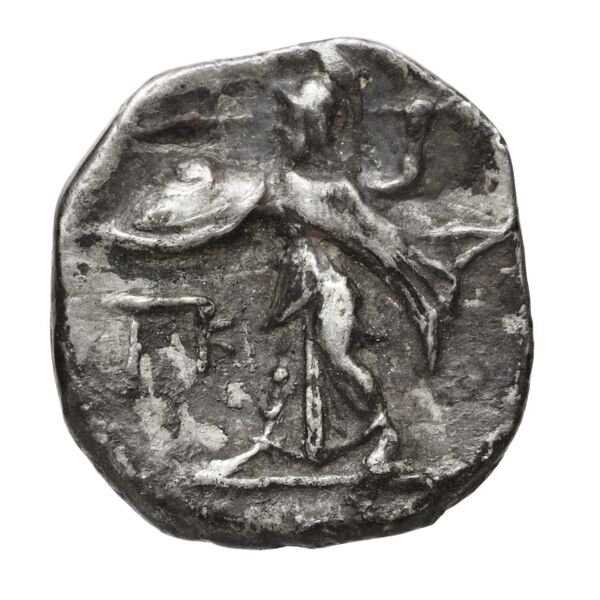 реверс Taras Historia Numorum Italy 1071