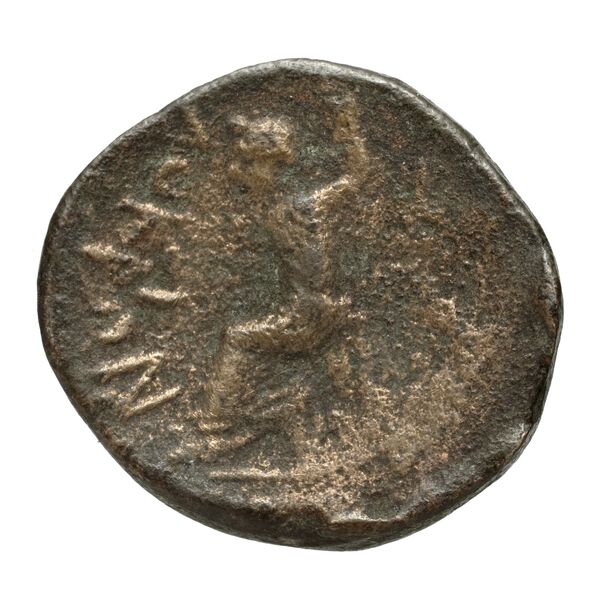 Locri Epizephyrii Historia Numorum Italy 2399, реверс, BnF (IRIS)