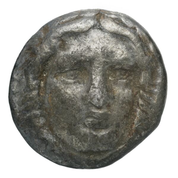 Mausolus of Caria Halicarnassus Konuk 1998 B5, аверс, bnf-iris