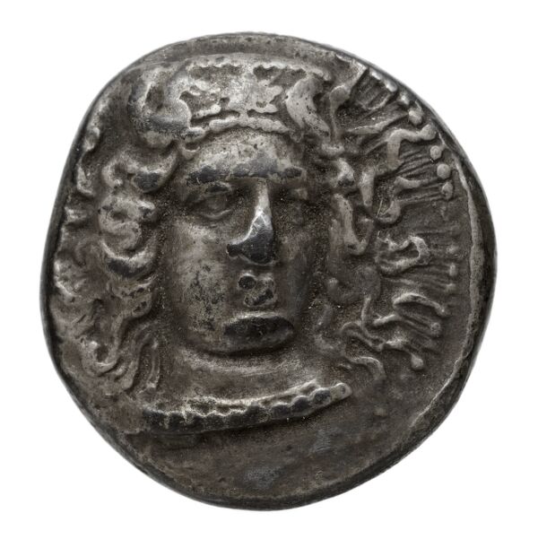 аверс Hyria Campania (Hyrietes, Hyrianoi) Historia Numorum Italy 540