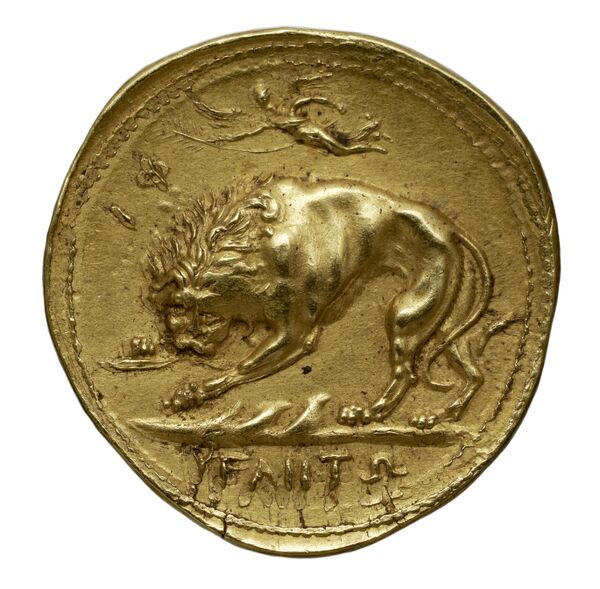 реверс Velia Historia Numorum Italy 1299-1312