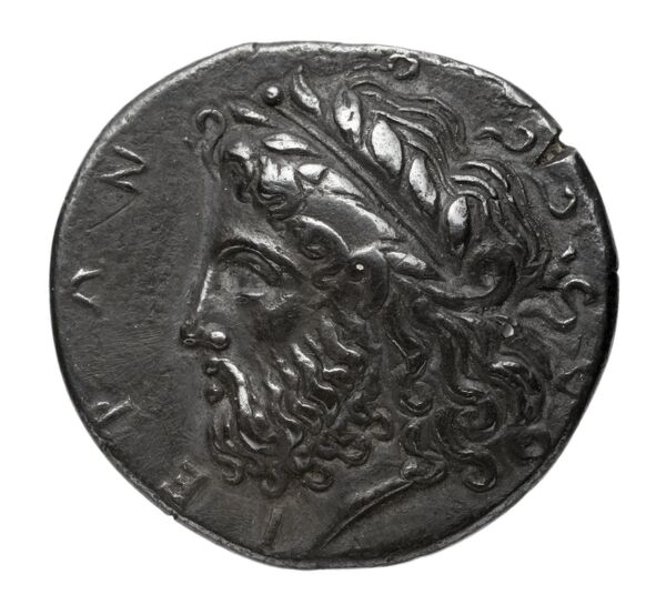 аверс Locri Epizephyrii Historia Numorum Italy 2319-2323