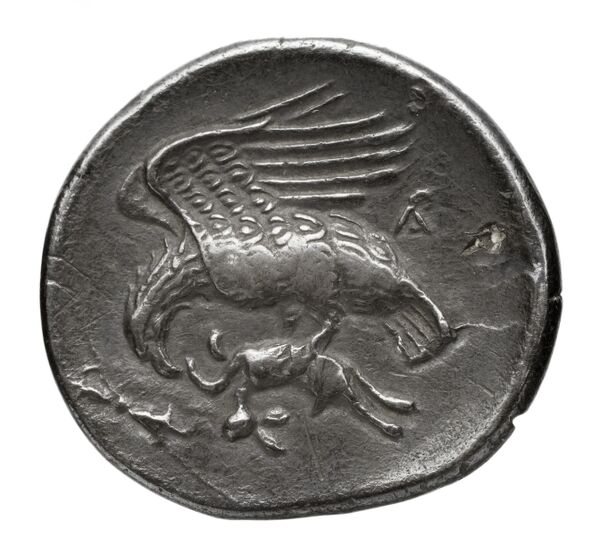 реверс Locri Epizephyrii Historia Numorum Italy 2319-2323