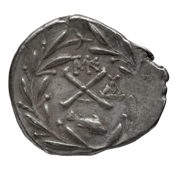 реверс Achaean League Dyme Benner 2008 Dyme 1-17