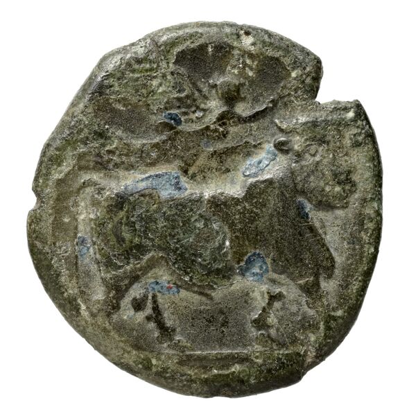 Neapolis Historia Numorum Italy 589, реверс, bnf-iris