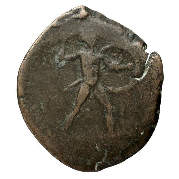 Brettii Bruttium Historia Numorum Italy 1988, реверс, bnf-iris