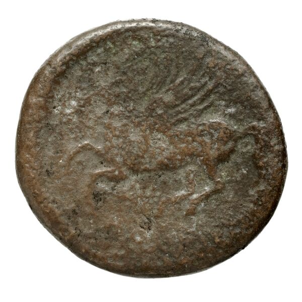 Locri Epizephyrii Historia Numorum Italy 2384-2397, реверс, BnF (IRIS)