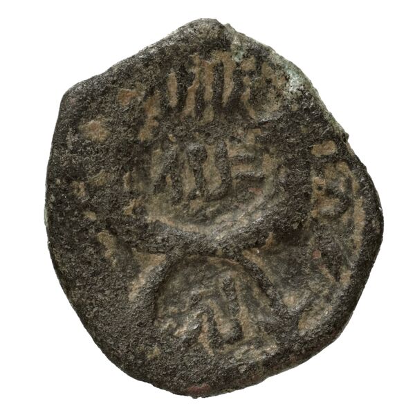 Aretas IV of Nabataea Petra Barkay 2019 186, 188, реверс, BnF (IRIS)