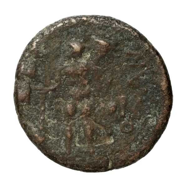 реверс Uxentum Historia Numorum Italy 1102