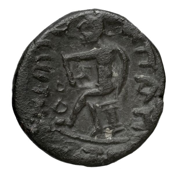 Attambelus II of Characene Charax Spasinou Langlois 1859 pl. II. 4, реверс, bnf-iris