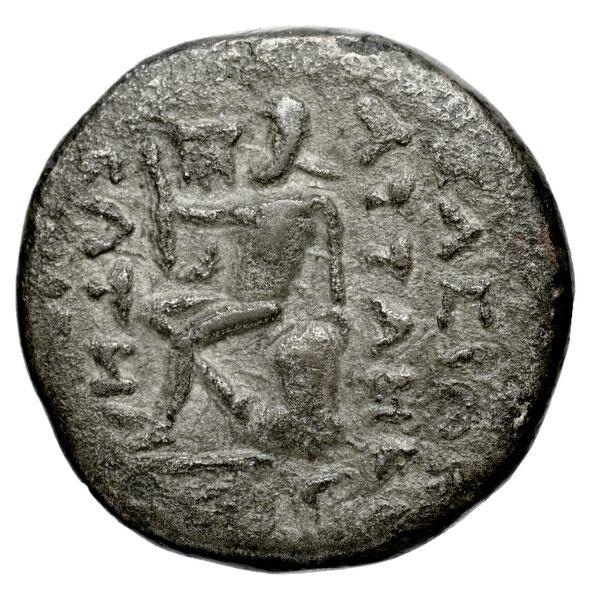 Attambelus II of Characene Charax Spasinou BMC Characene pl. 43, 4-6, реверс, BnF (IRIS)