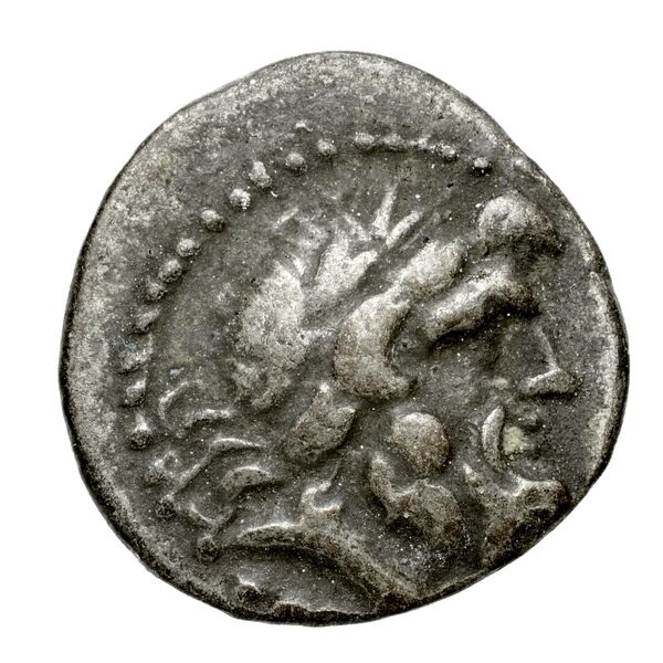 Achaean League Tegea Benner 2008 2-8, аверс, bnf-iris