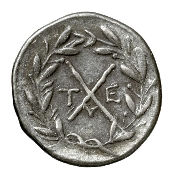 Achaean League Tegea Benner 2008 2-8, реверс, bnf-iris