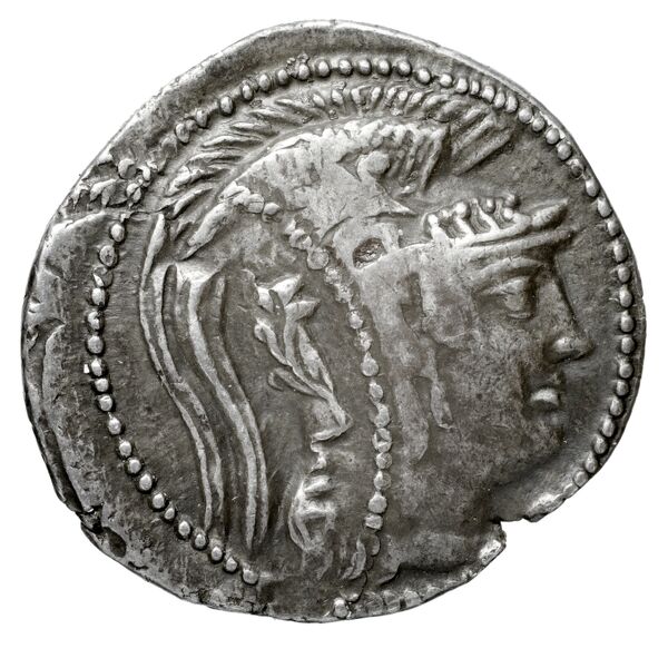 Xenokles Athens Thompson 1961 1066bis-1109, аверс, BnF (IRIS)