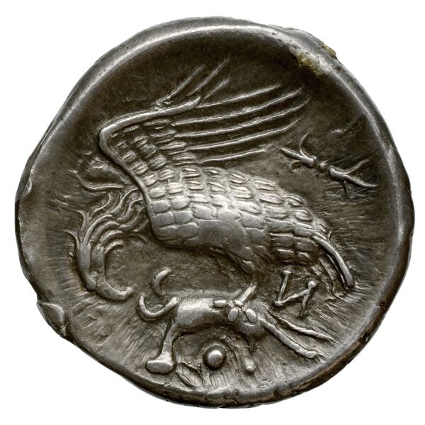 Locri Epizephyrii Historia Numorum Italy 2319-2323, реверс, BnF (IRIS)