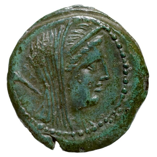 Capua Historia Numorum Italy 500, аверс, bnf-iris