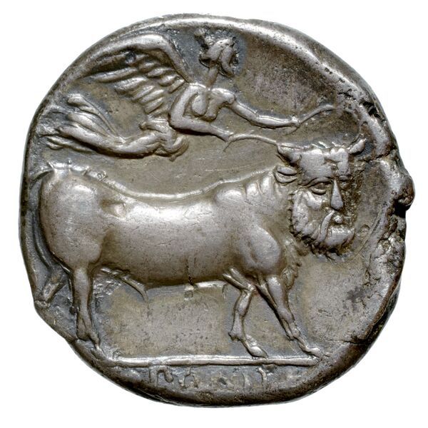 реверс Neapolis Historia Numorum Italy 565