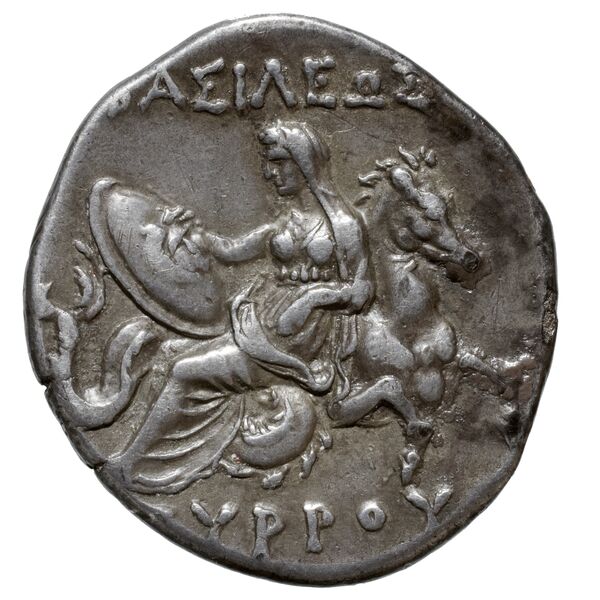 Pyrrhus Locri Epizephyrii BMC Pyrrhus 8, реверс, BnF (IRIS)
