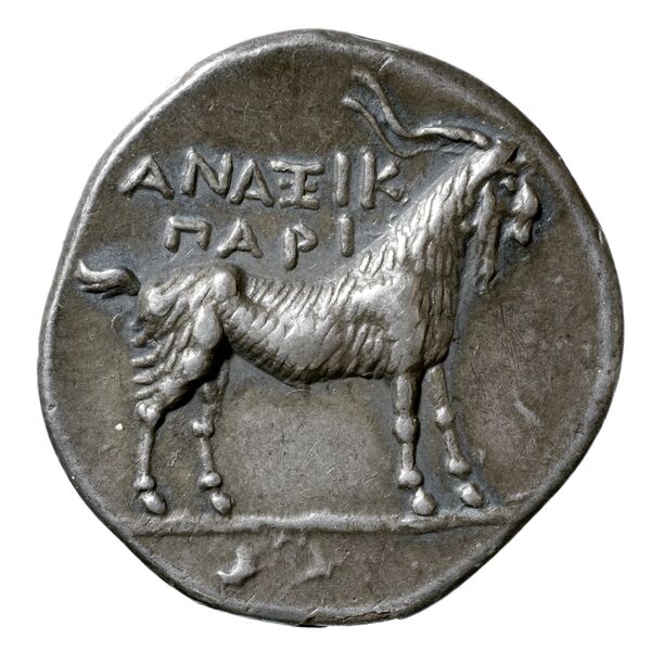 Paros Tully 2013 Didrachm 2A-B = Di2.A-B, реверс, BnF (IRIS)