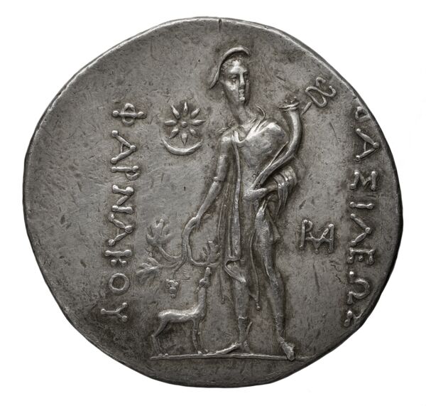 Pharnaces I of Pontus Pontus Waddington 1925 4, реверс, BnF (IRIS)