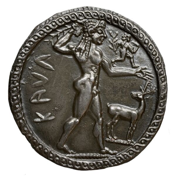 Caulonia Historia Numorum Italy 2035-2036, аверс, bnf-iris