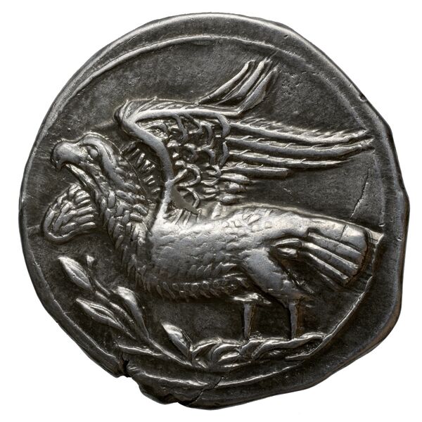 Croton Historia Numorum Italy 2170-2176, аверс, BnF (IRIS)