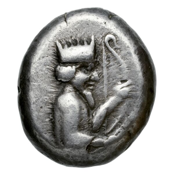 Sardis Carradice 1987 Type I siglos, аверс, bnf-iris