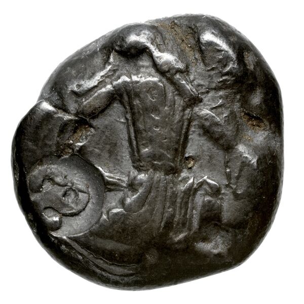 Sardis Carradice 1987 Type IV late siglos, аверс, BnF (IRIS)