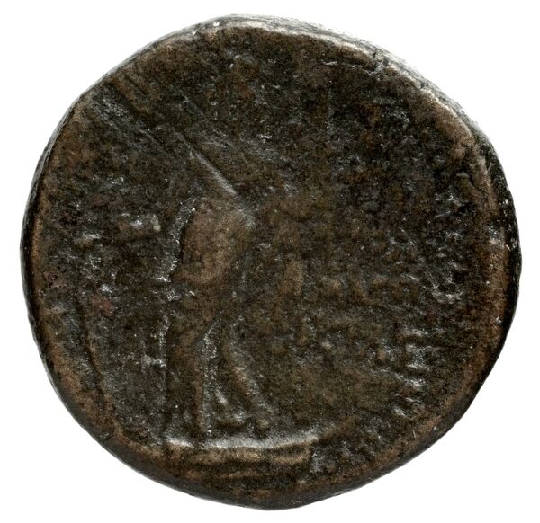 Ptolemais-Ake Kadman 1961 45-46, реверс, bnf-iris
