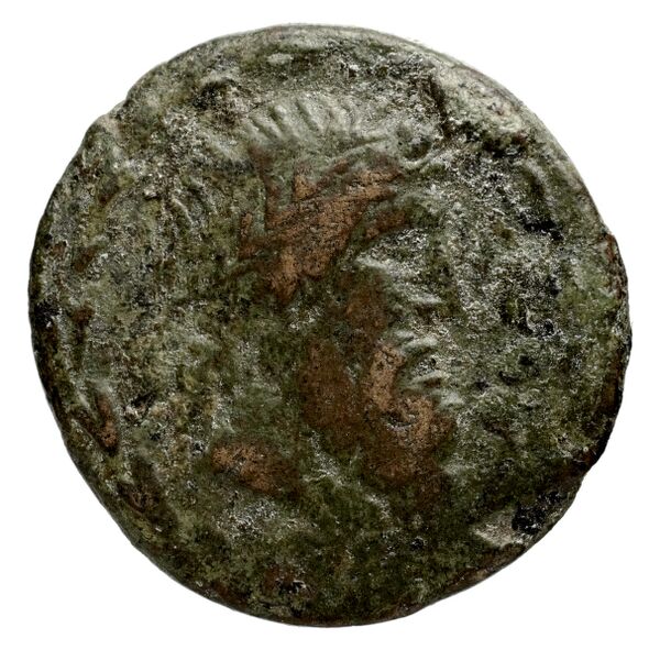 Ptolemais-Ake Kadman 1961 65, аверс, bnf-iris