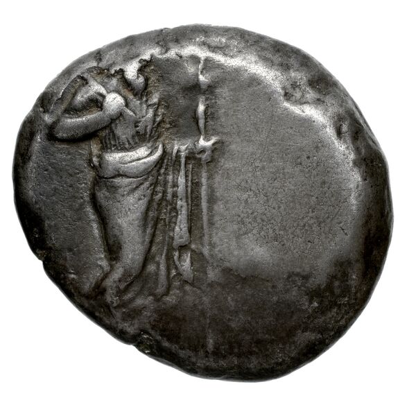 Hecatomnus of Caria Mylasa Konuk 1998 B7, аверс, BnF (IRIS)