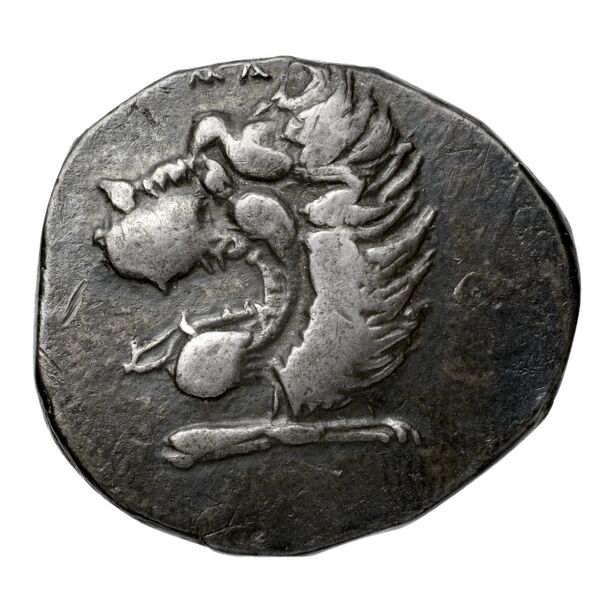 Mausolus of Caria Mylasa Konuk 1998 A1, аверс, bnf-iris