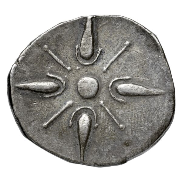 Mausolus of Caria Mylasa Konuk 1998 A1, реверс, bnf-iris