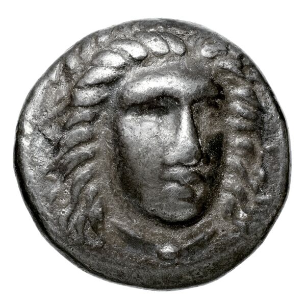Mausolus of Caria Halicarnassus Konuk 1998 B5, аверс, bnf-iris