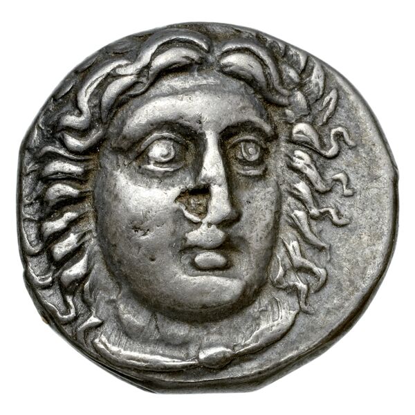 Pixodarus of Caria Halicarnassus Konuk 1998 A1, аверс, BnF (IRIS)