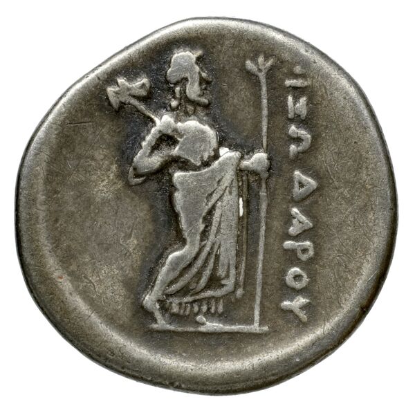 Pixodarus of Caria Halicarnassus Konuk 1998 A1, реверс, BnF (IRIS)