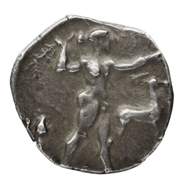 Caulonia Historia Numorum Italy 2051-2052, аверс, bnf-iris