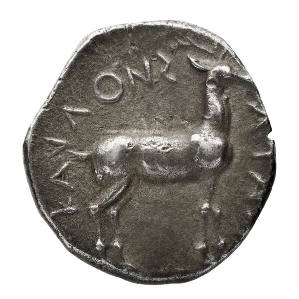 Caulonia Historia Numorum Italy 2051-2052, реверс, bnf-iris